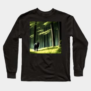 Wolf in the Forest Long Sleeve T-Shirt